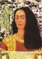 Self Portrait with Loose Hair feminism Frida Kahlo